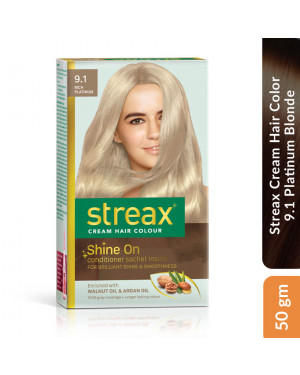 Streax Hair Colour Rich Platinum 50gm