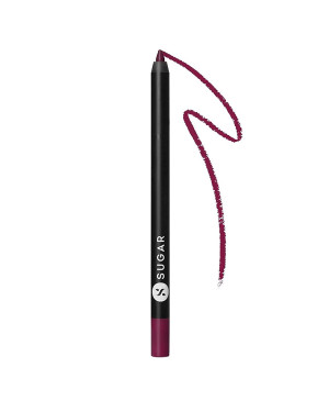 SUGAR Cosmetics - Lipping On The Edge - Lip Liner - 07 Fiery Berry (Marsala) - 1.2 gms - Smear-proof, Water Resistant Lip Liner - Lasts Up to 10 hrs