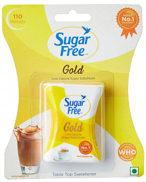Sugar Free Gold Sweetener For Calorie Concious 110 Pallets