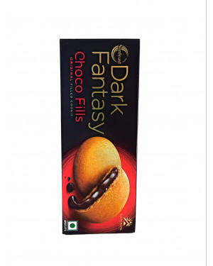 Sunfeast Dark Fantasy Choco Fills, Original Filled Cookies 75G Pack of Two (75gx2=150gm)