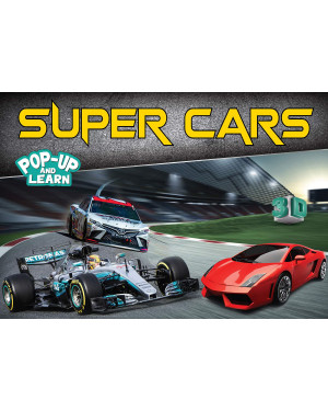 Super Cars - 3D Pop-up Book by Team Pegasus