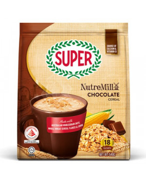 Super Nutremill Chocolate Cereal 18's 540gm