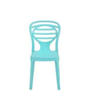 Supreme Oak Chair (Aqua Blue)