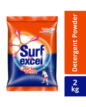 Surf Excel Quick Wash Detergent Powder 2 Kg