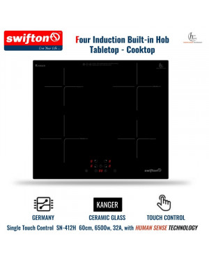 Swifton SN-412FH 60cm Four Induction Hob and Tabletop Cooktop.