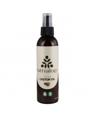 Tattvalogy Castor Oil For Skin & Hair Care - Cold Pressed, 100% Pure & Natural 200ml