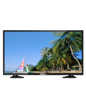 Technos 32" Led Tv With Tempered Glass
