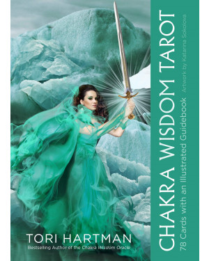 The Chakra Wisdom Tarot: 78 Cards with Illustrated Guidebook by Tori Hartman