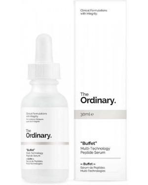 The Ordinary Buffet For Anti Aging Multi Technology Peptide Serum, Alcohol Free - 30 Ml