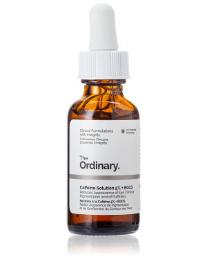 THE ORDINARY Caffeine Solution 5% with EGCG Oil Reduces Appearance of Eye Contour Pigmentation and Puffiness (30ml)
