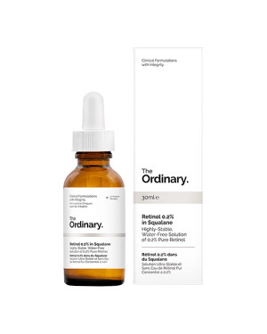  The Ordinary Retinol 0.2% in Squalane - 30ml, reduce the appearances of fine lines