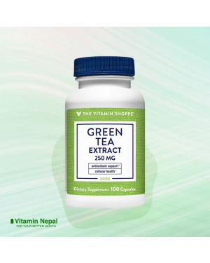 The Vitamin Shoppe Green Tea Supplement – 100 capsules