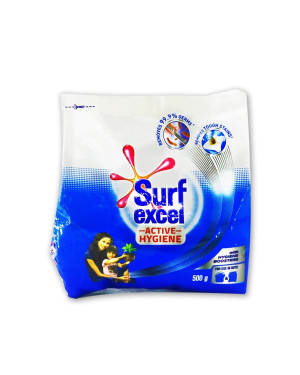 Surf Excel Active Hygiene Detergent Powder 500gm