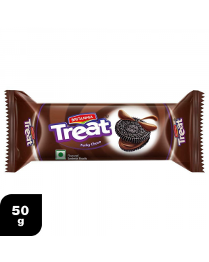 Britannia Treat Funky Choco Cream Biscuits, 50 g