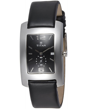Titan Analog Black Dial Men's Watch-1152SL02