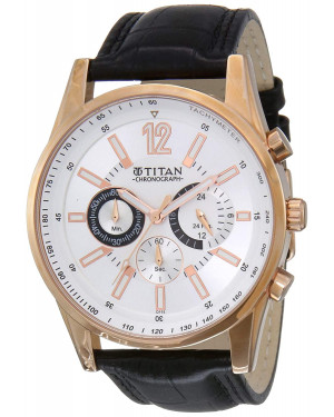Titan Octane Chronograph Multi-color Dial Men's Watch-9322wl01