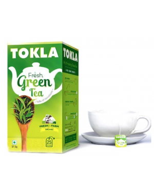 Tokla Green Tea Envelop 37.6Gm x 25Bags