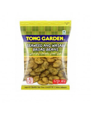Tong Garden Seaweed&wasabi Broad Beans 40gm