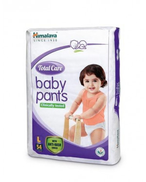 Himalaya Total Care Baby Pant Diapers Large 54 Count