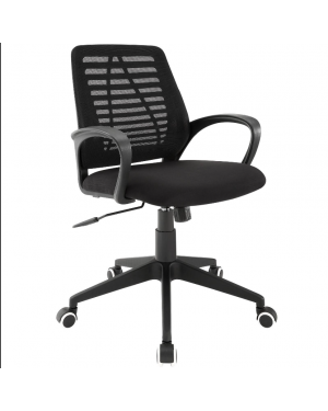  Tulip Mesh Office Chair-Black (TP 124)