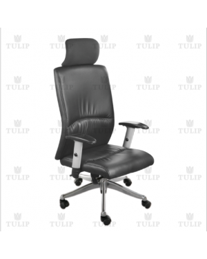  Tulip Ergonomic Design Black Office Chair (TP 1458)