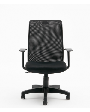  Tulip Mesh Back Office Chair- Black (TP 198)