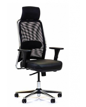  Tulip Office Mesh Chair- Black (TP 261 )