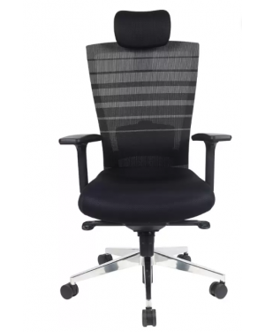  Tulip Mesh Office Chair-Black (TP 284)