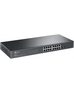 TP-Link TL-SG2218 | 16 Port Gigabit Smart Managed Switch, 2 SFP Slots | Omada SDN Integrated | IPv6 | Static Routing | L2/L3/L4 QoS, IGMP & LAG | Limited Lifetime Protection