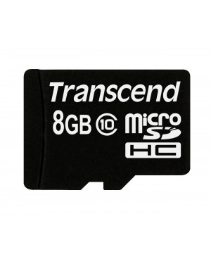 Transcend 8 GB Class 10 microSDHC Flash Memory Card