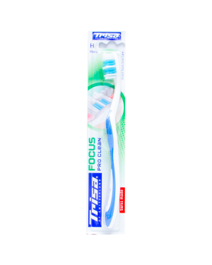 Trisa Focus Pro Clean Hard Tooth Brush 