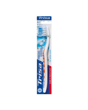 Trisa Pearl White Medium Tooth Brush
