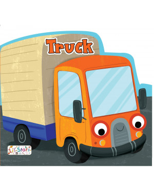 Truck Shaped Baby Board Book by Team Pegasus