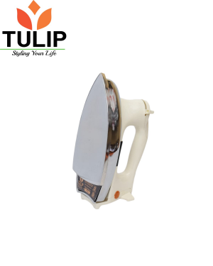 Tulip Non-Stick Soleplated Dry Iron Plancha-Sedan 1400W-1600W - White