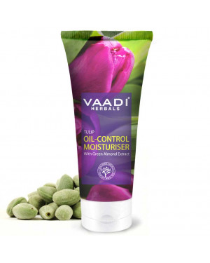 Vaadi Herbals Tulip Oil Control Moisturizer with Green Almonds extract – 60 ml