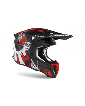 Airoh Helmet Full-Face Off-Road Twist 2.0 Color White Gloss