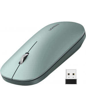 Ugreen 90374 - Portable Wireless 2.4GHZ Mouse - Green