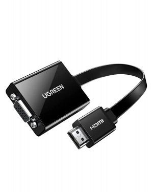 UGREEN HDMI To VGA+3.5mm Audio With Power Port Converter