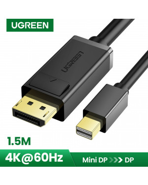 UGreen Mini DP to DP Cable 1.5M (Black) 10477