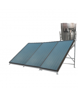 Ultrasun 450 LPD Flat Plate Solar Water Heater Vertical Tank