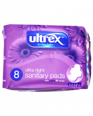 Ultrex Ultra Night Sanitary Pads 8's