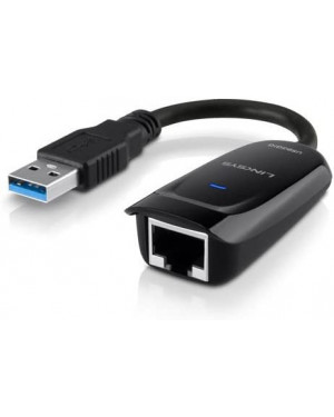 Linksys USB3GIG: USB 3.0 Gigabit Ethernet Adapter, Works with MacBook Air, Chromebook, Ultrabook (Most Computers, Consoles, DVRs, and Set Top Boxes)