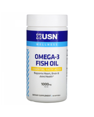 Usn Supplements Vibrance Series Omega-3 Fish Oil 1000mg (180 Epa / 120 Dha), 90 Count