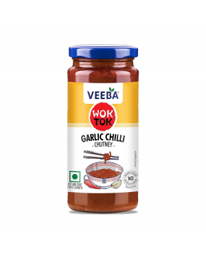 Veeba Garlic Chilli Chutney 250 Gm