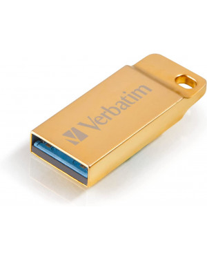Verbatim 32GB Metal Executive USB 3.0 Flash Drive – Gold (V-99105)