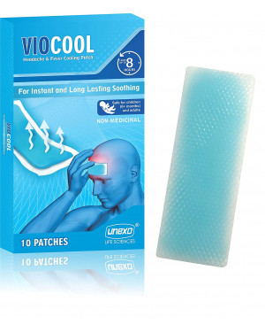 Viocool Headache and Fever Cooling Patch - 10 Patches