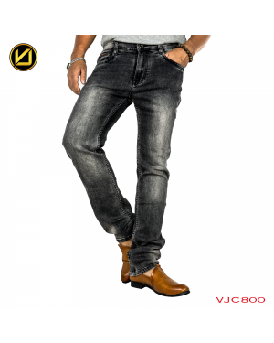 VIRJEANS ( VJC798 ) Regular Fit Denim Jeans Pant For Men- Dark Grey