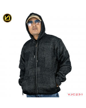 VIRJEANS (VJC230) Stylish Winter Sweater For Men - Black