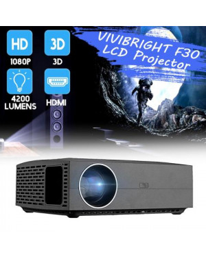 Vivibright F30 Lcd Projector Full Hd Support 3D 4K 1080 P 4200 Lumens