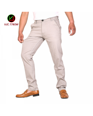 VIRJEANS (VJC778) Stretchable Cotton Chinos Pant For Men – Off White